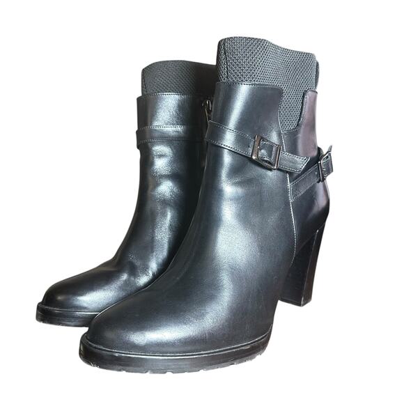 Franco Cuadra Boots unique high heeled buckled mexican size 26 US size 9 - Picture 5 of 12